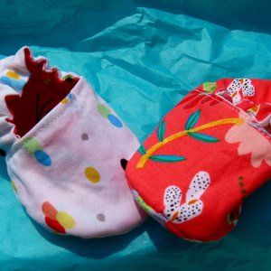 Handmade crib shoes